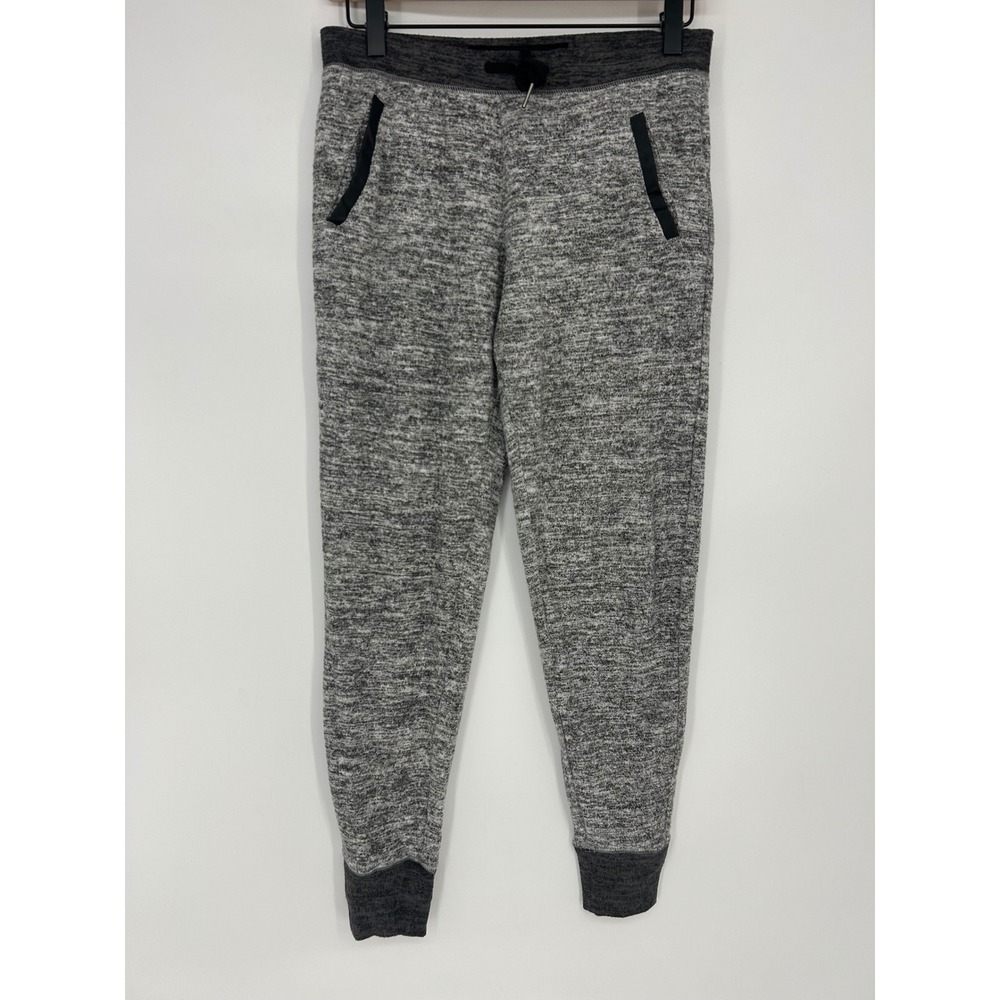 Abercrombie & Fitch Textured Heather Gray Women's Joggers In XS Athleisure 90s